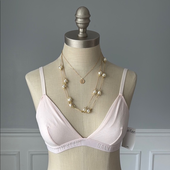 Calvin Klein Other - Calvin Klein Light Pink Triangle Bralette